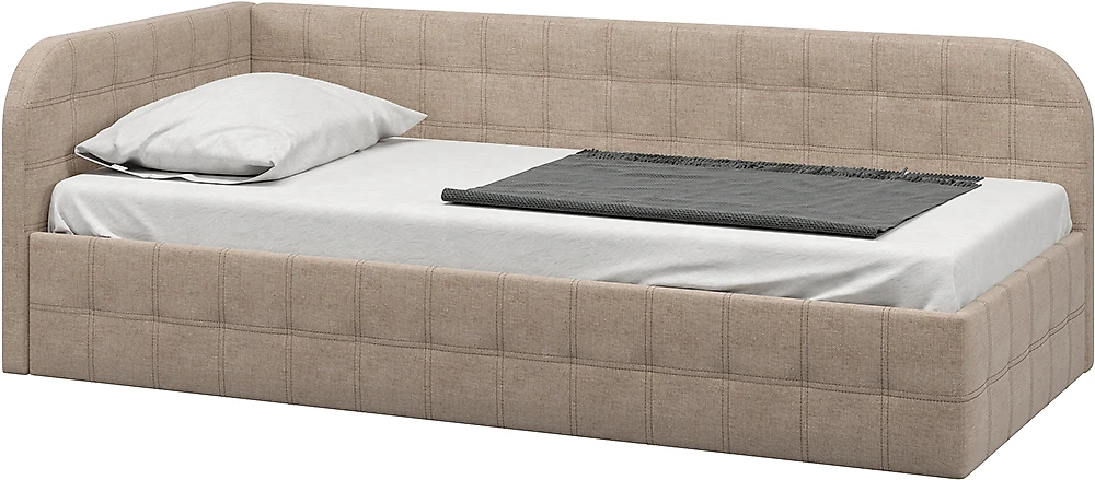 Кровать односпальная с боковой спинкой Тред модель 1