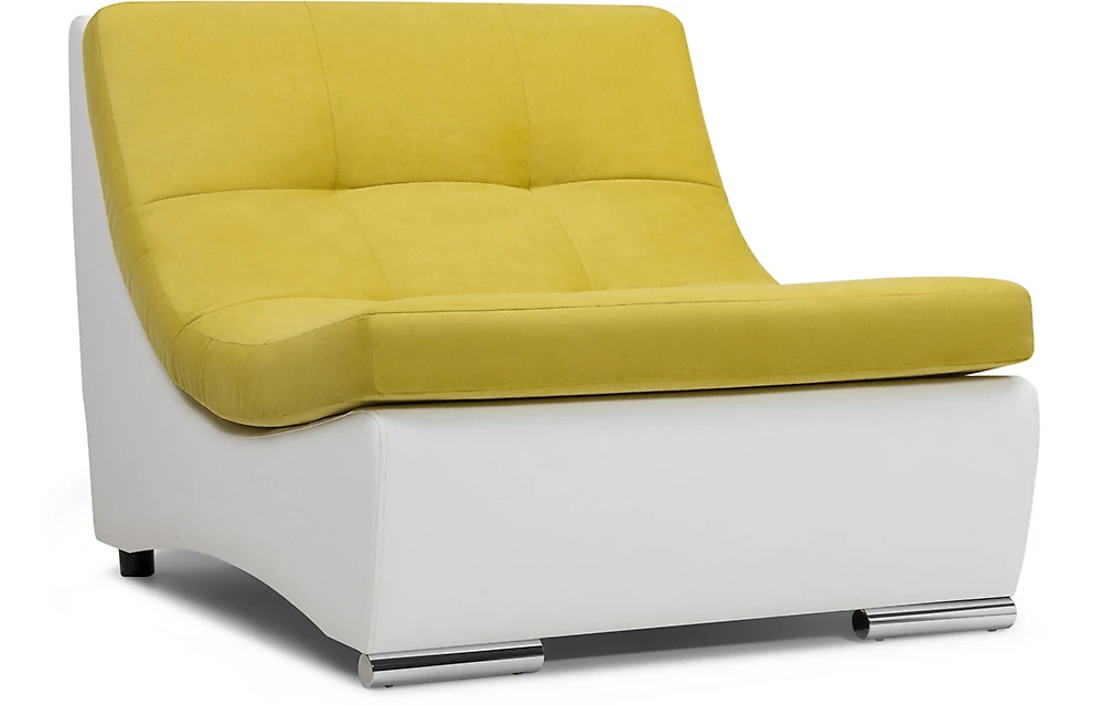 Кресло в классическом стиле Монреаль Плюш Yellow