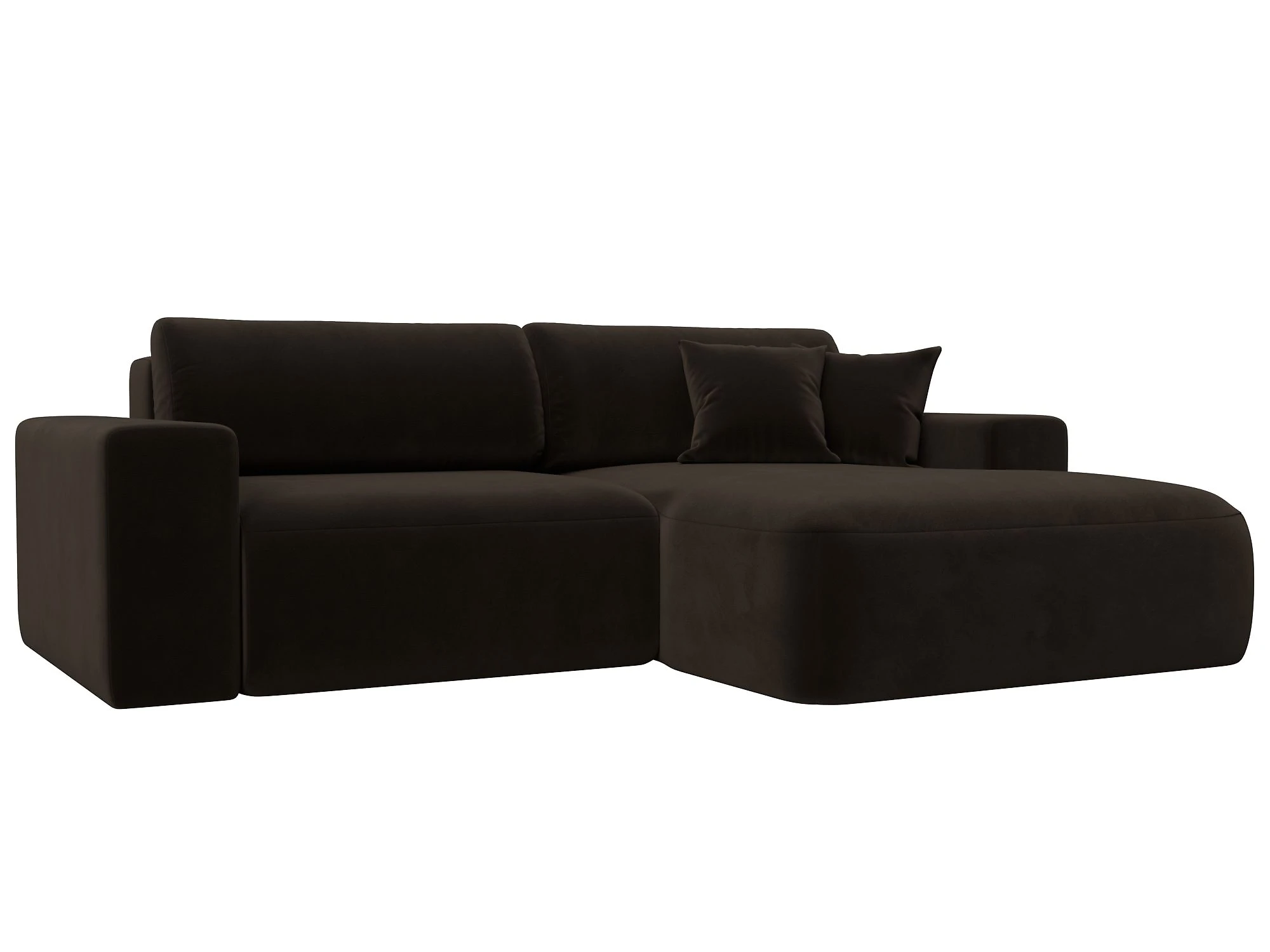 Коричневый диван Лига-036 Классик Дизайн 3