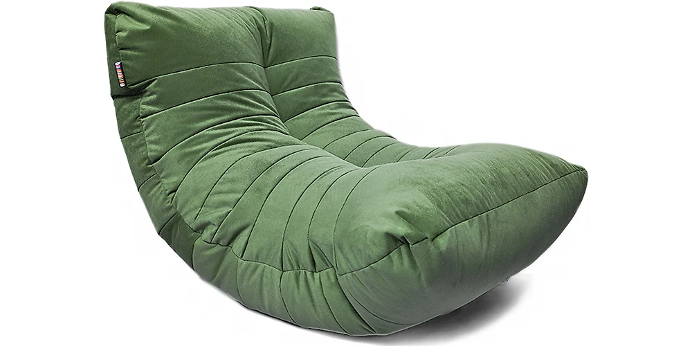 Зелёное кресло Кокон Мазерати-13