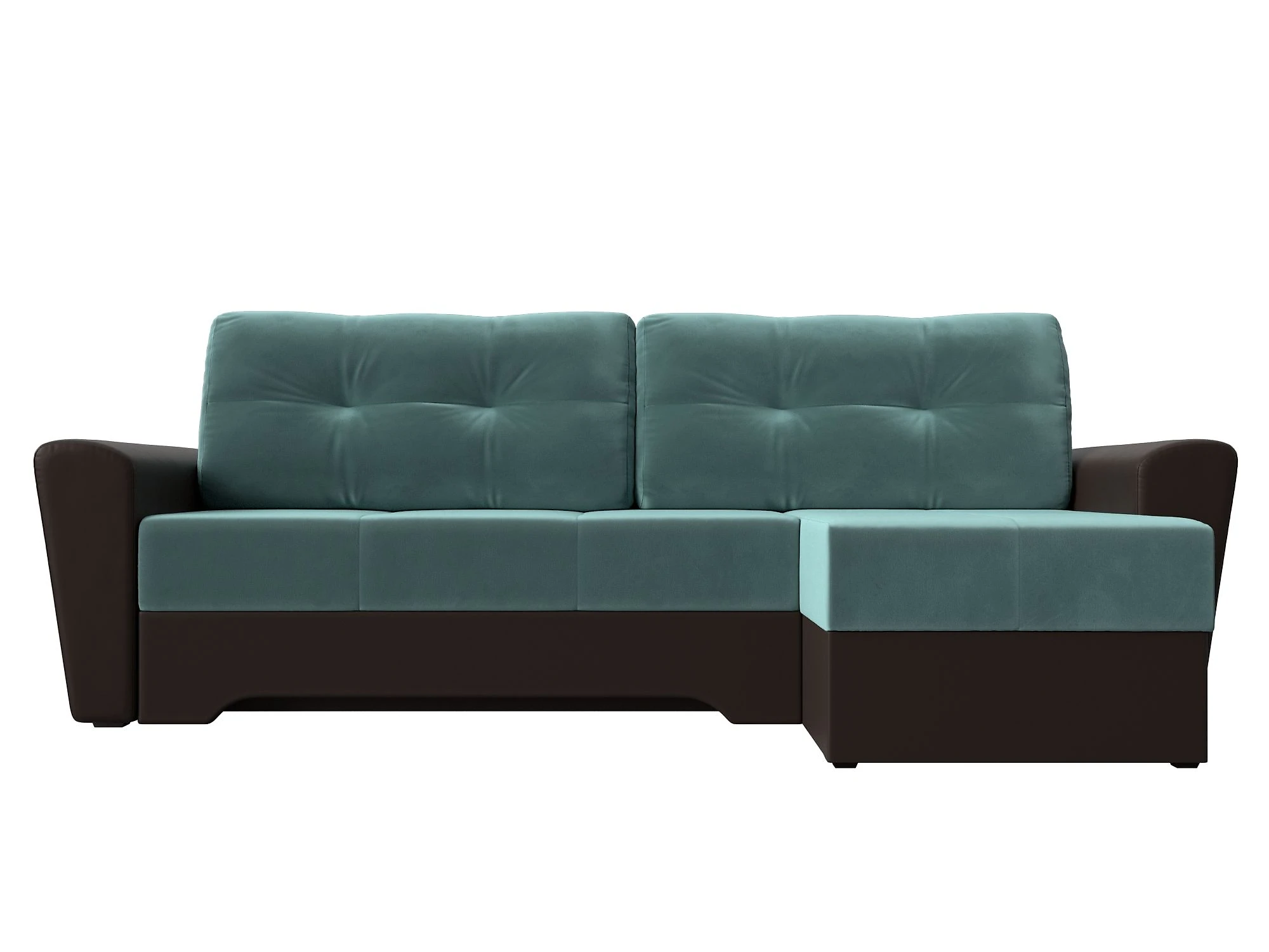 Угловой диван для гостиной Амстердам Плюш Дизайн 10