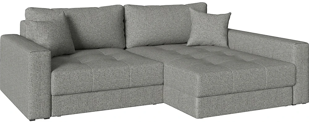 Угловой диван с ящиком для белья Брест-2 Грей