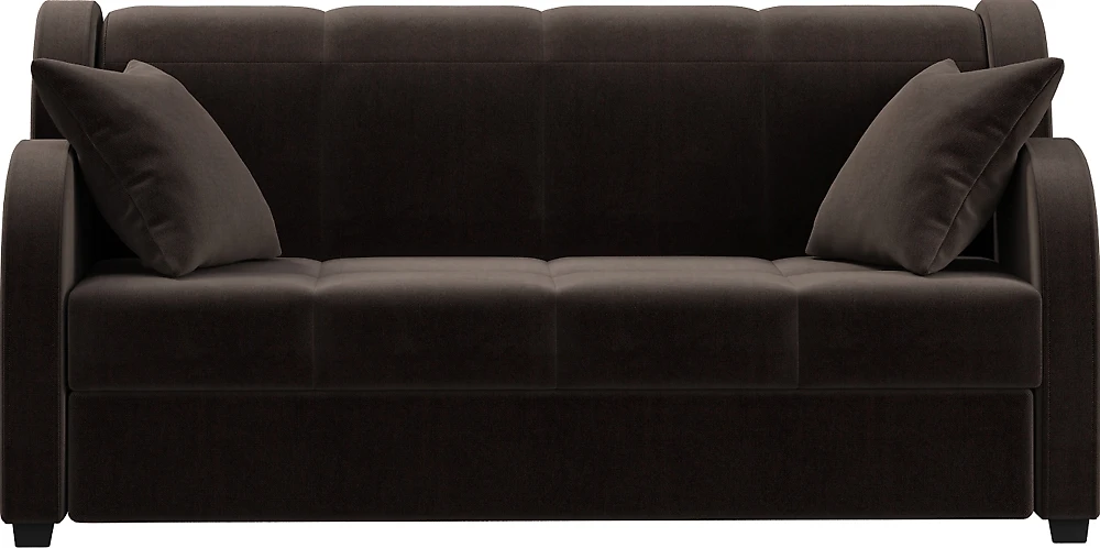 Прямой диван с механизмом аккордеон Барон с подлокотниками Дизайн 1