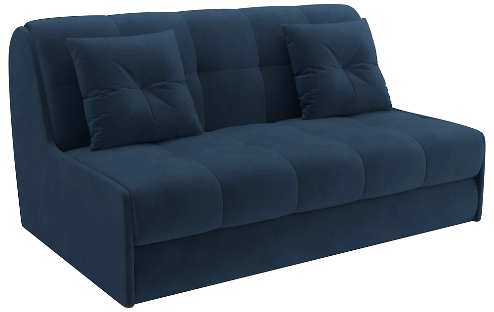 Синий диван Барон-2 Плюш Блу