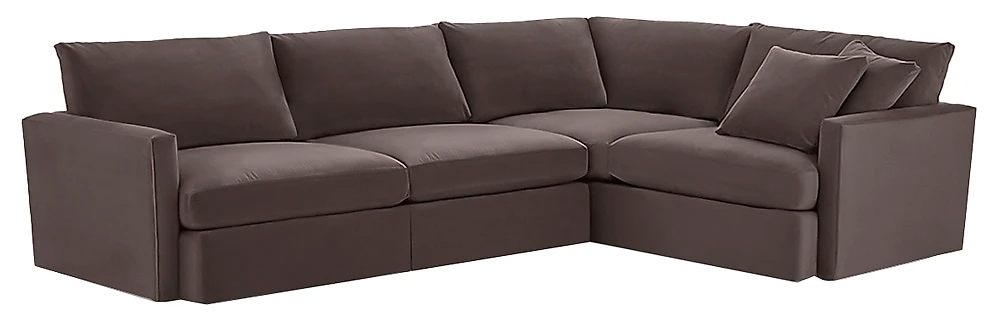 Угловой диван с независимым пружинным блоком Марсия Браун