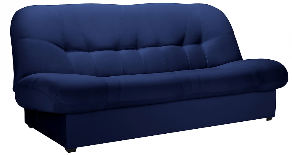 Синий прямой диван Тэфи Дизайн 3