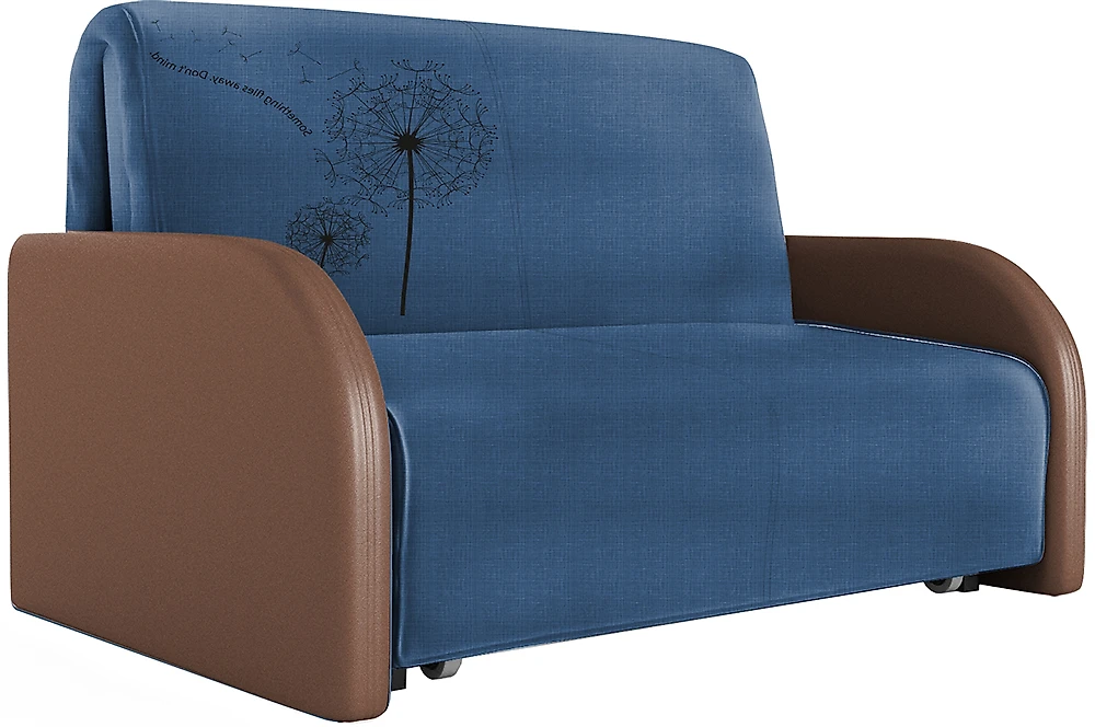 Синий прямой диван Фавор Дизайн 8