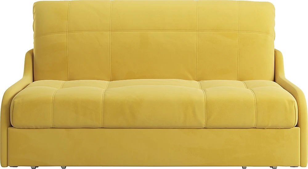 Жёлтый диван аккордеон Токио Плюш Еллоу