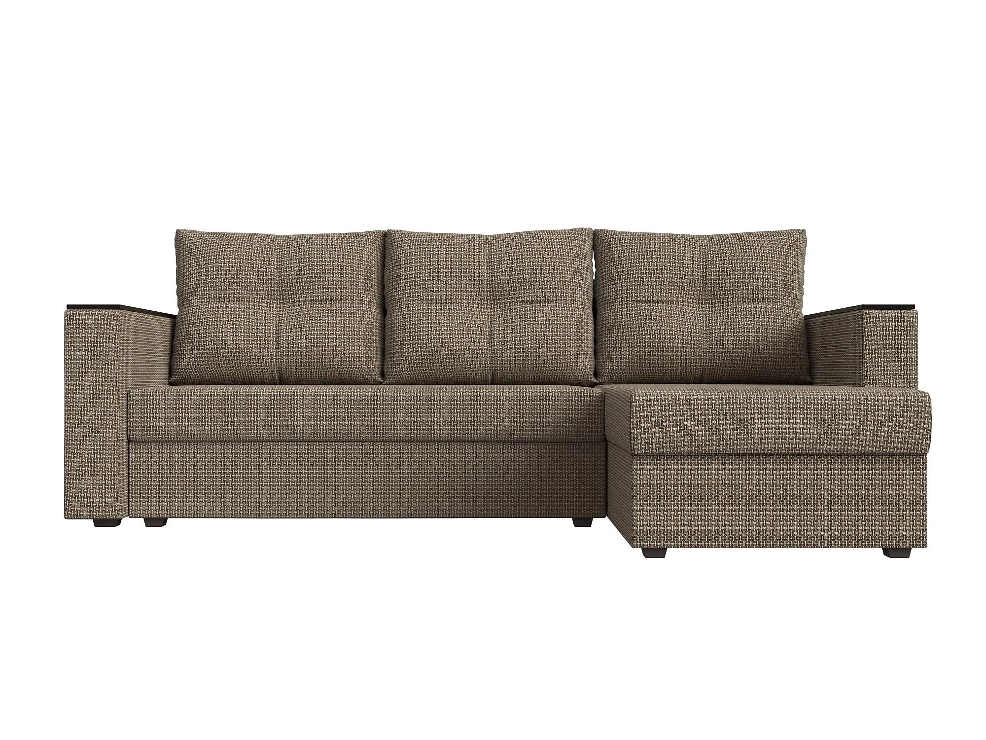 Угловой диван с правым углом Атланта Лайт без стола Дизайн 11