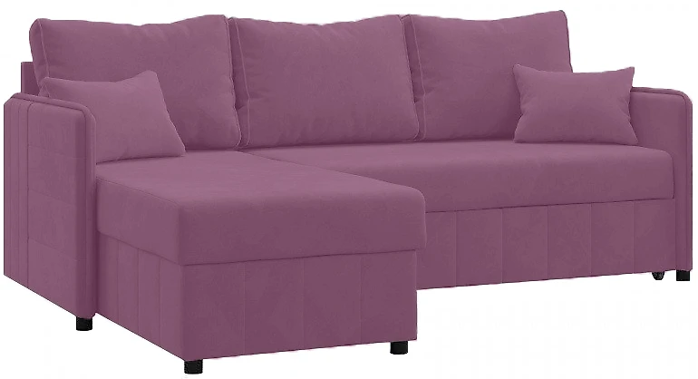 Угловой диван с левым углом Саймон Виолет