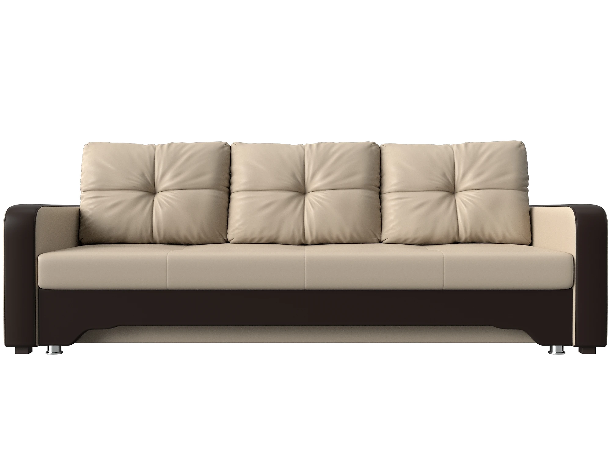диван из натуральной кожи Ник-3 Дизайн 26