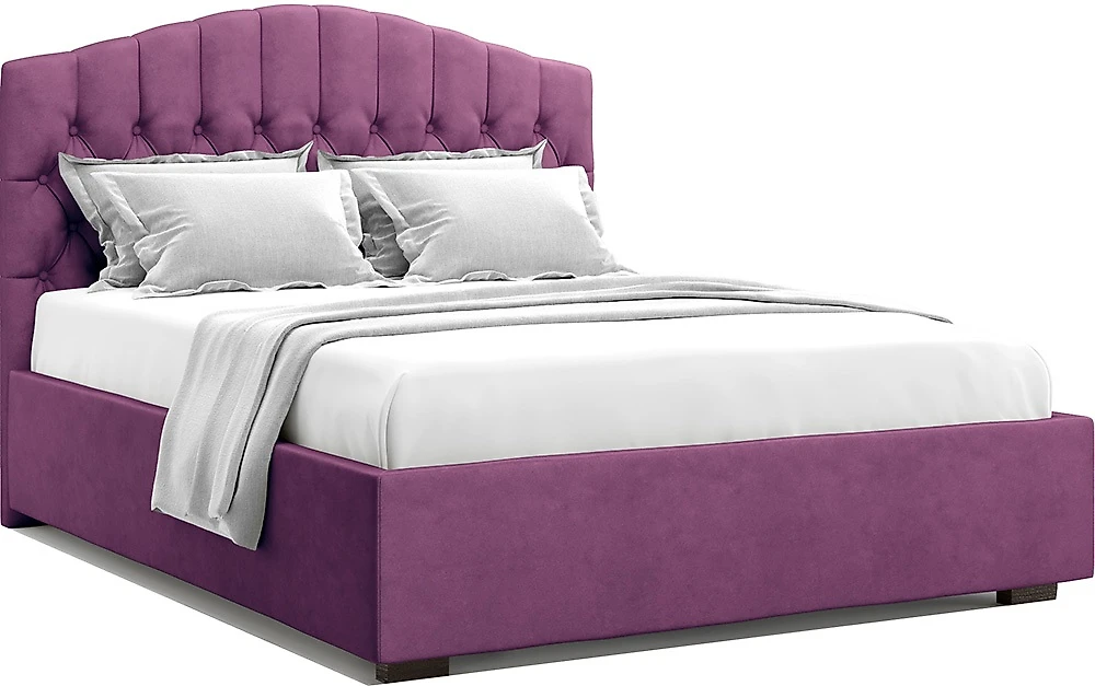 Ортопедическая двуспальная кровать Лугано Фиолет