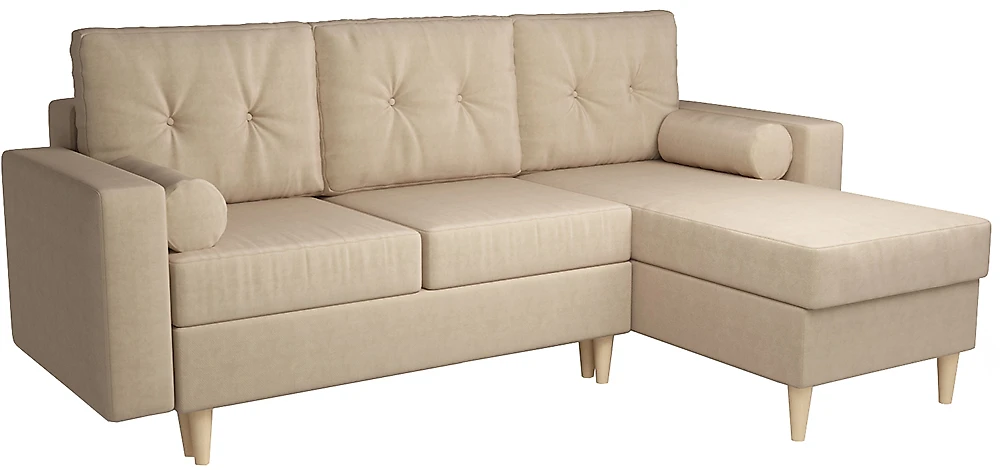 Угловой диван с левым углом Белфаст Кантри Беж