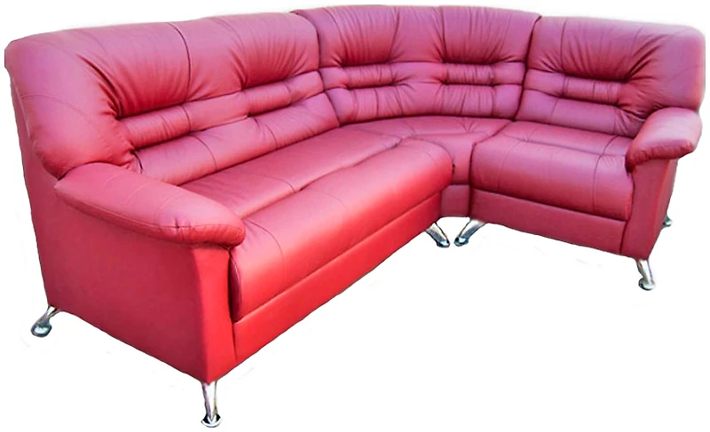 Красный модульный диван Честер (Орион)