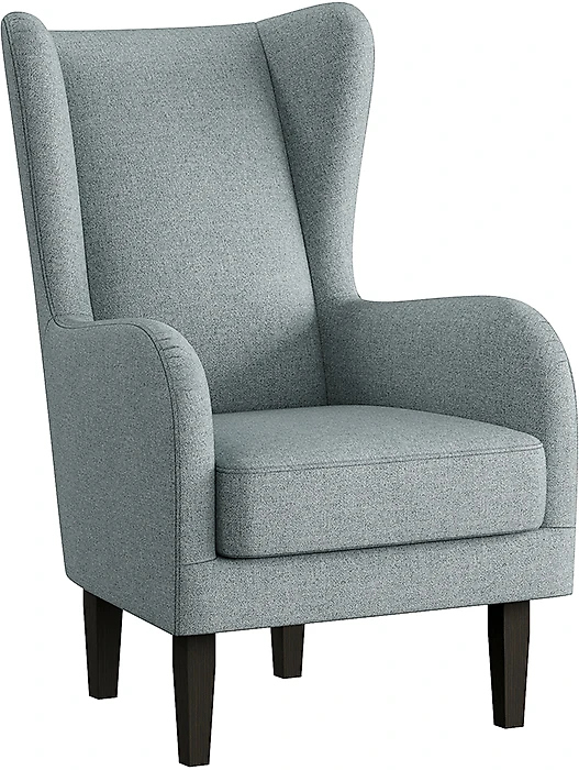 Серое кресло Шеффилд Дизайн-3