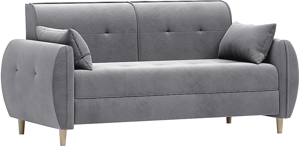 Прямой диван серого цвета Анита Плюш Дизайн 4