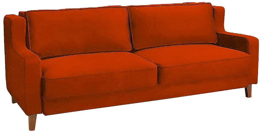 Красный диван Неаполь 2