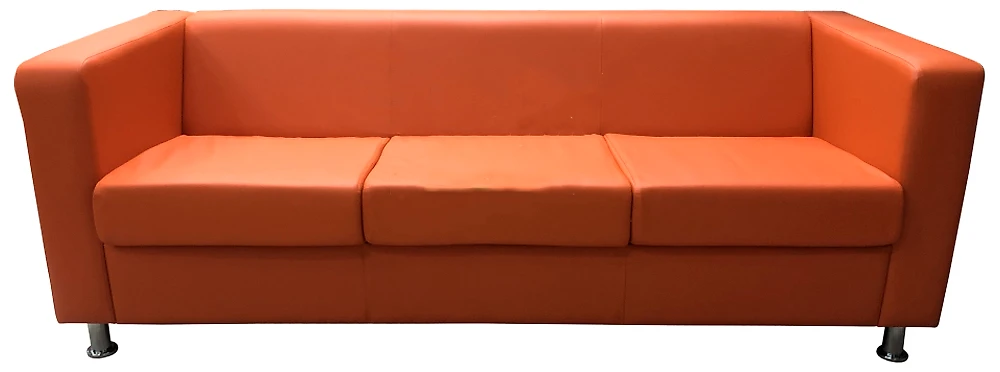 Прямой диван до 25000 рублей Модуле трехместный Оранж