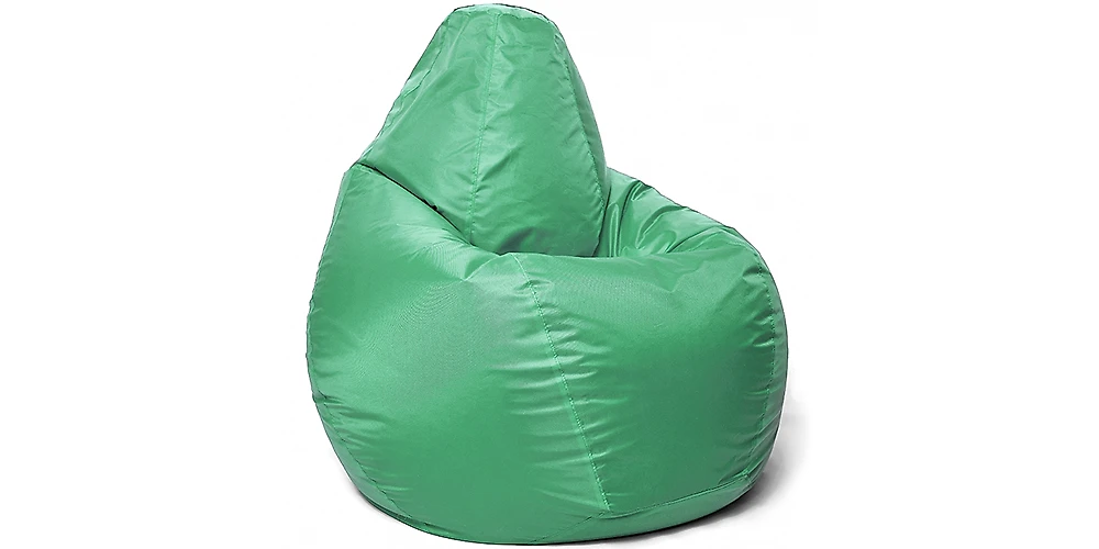 Зелёное кресло Груша Оксфорд Зеленый