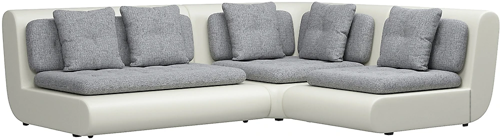 Угловой диван для офиса Кормак-2 Кантри Грей