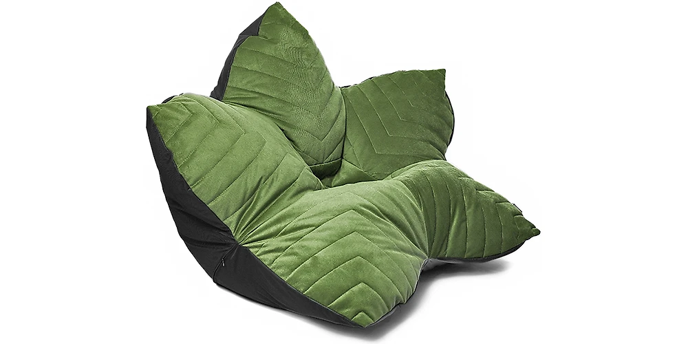 Зелёное кресло Релакс Мазерати-13