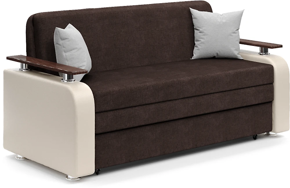 Полуторный раскладной диван Леонард-2 Браун