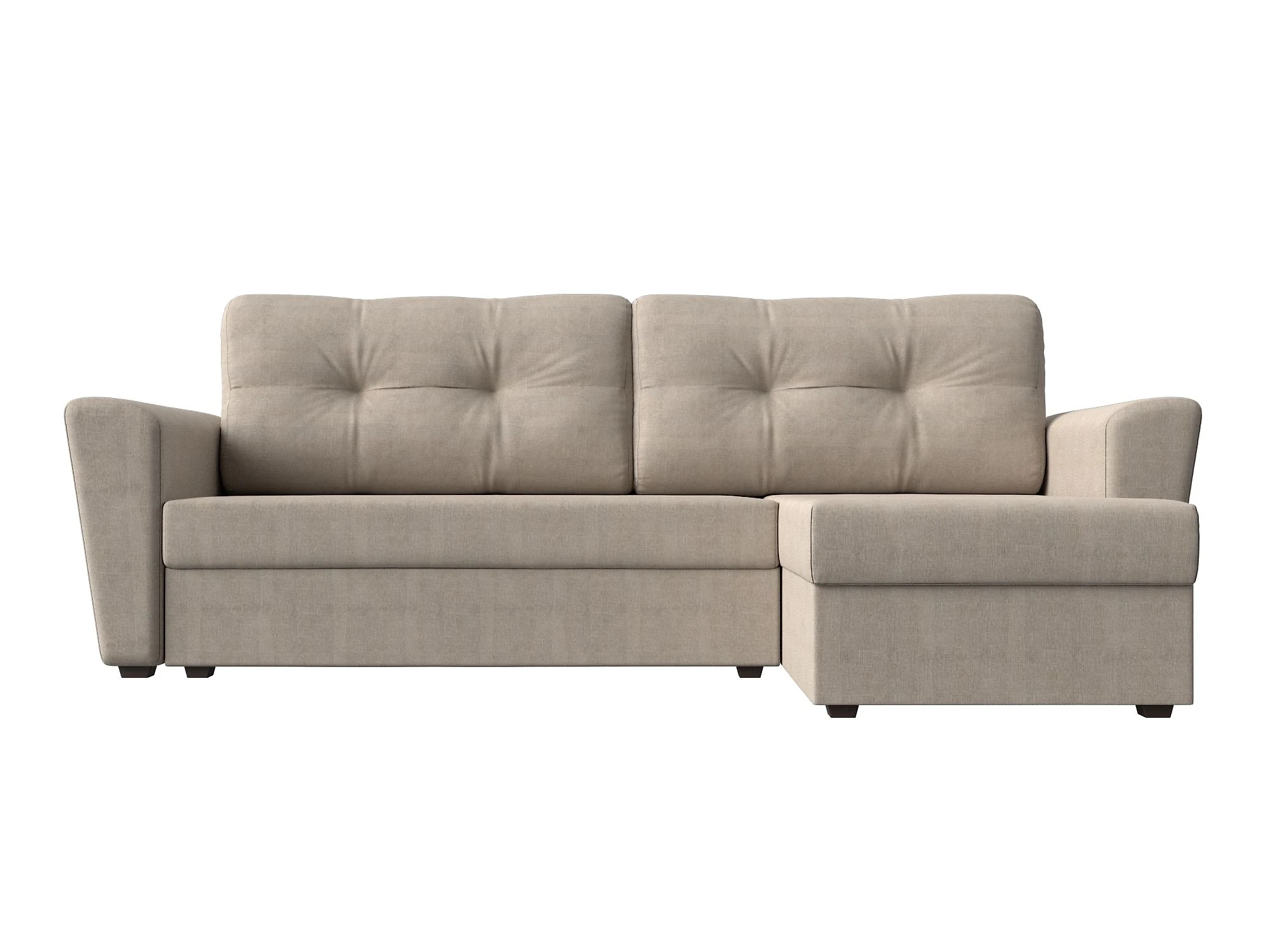 Угловой диван с правым углом Амстердам Лайт Кантри Дизайн 1
