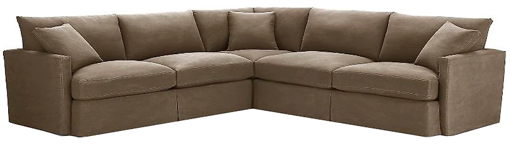 Угловой диван с креслом Марсия-2 Латте
